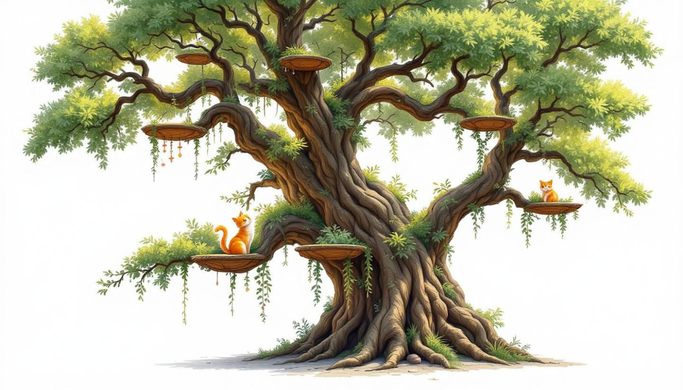 Comment choisir l'arbre à chat idéal pour grands félins domestiques ?